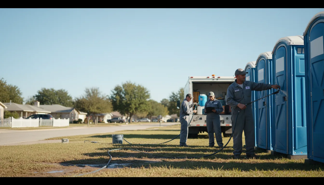 Long-Term Portable Toilet Rental in Hillsboro, GA near me